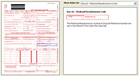 HCFA Box 22