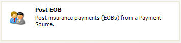 Billing Post EOBs Button