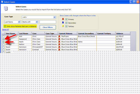 Post EOB Add Select Cases